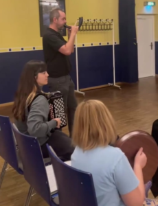 Proben für die OASE-Tanzshow.